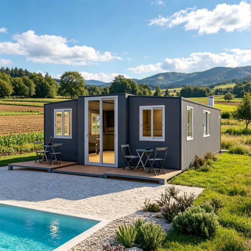 Home Gym House - Expanding Container Homes 40ft Foldable Prefab