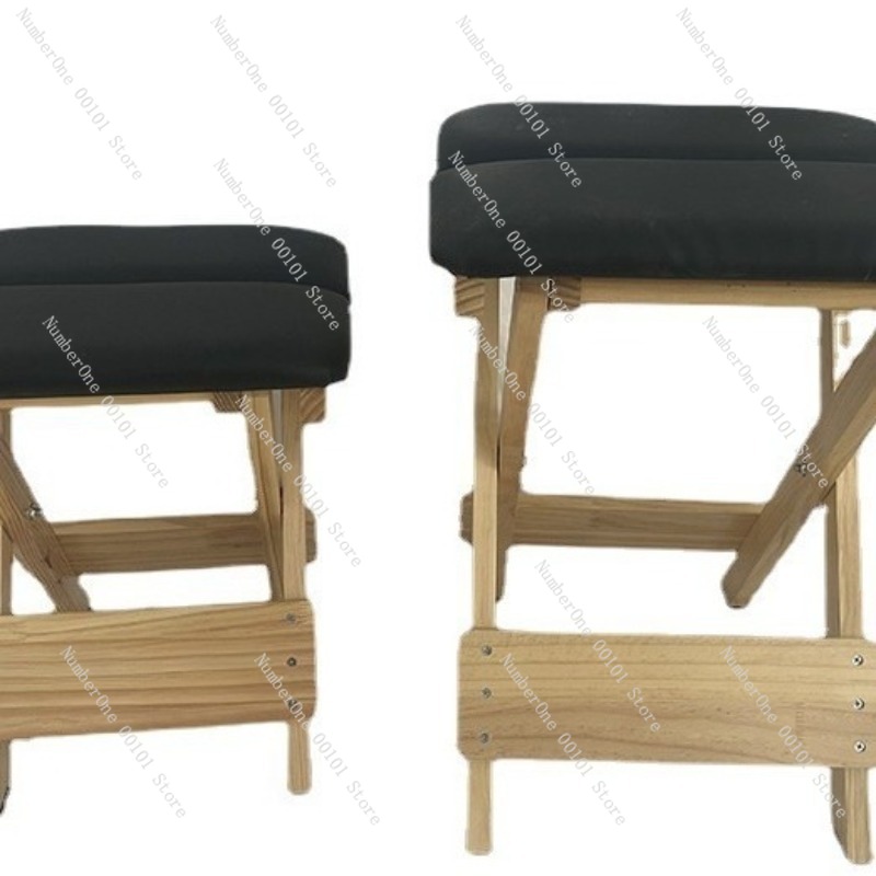 Home Gym Zen - Solid Wood Folding Yoga Stool Pilates
