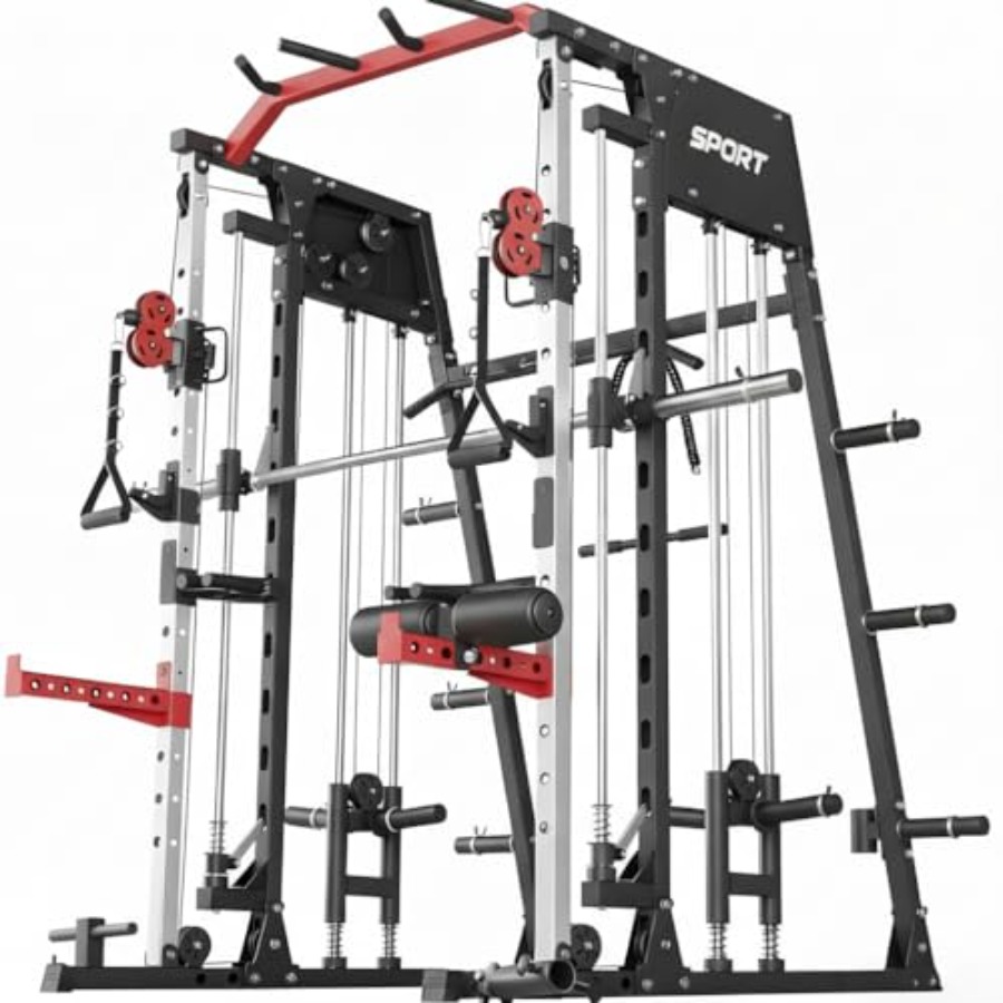 Home Gym Workout Equipment - Smith Machine Home Gym All in