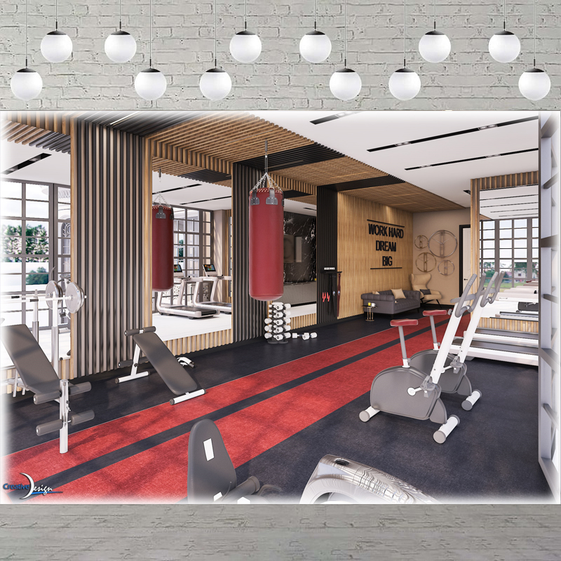 Home Gym House - Photography Backdrop For Home Gym Modern
