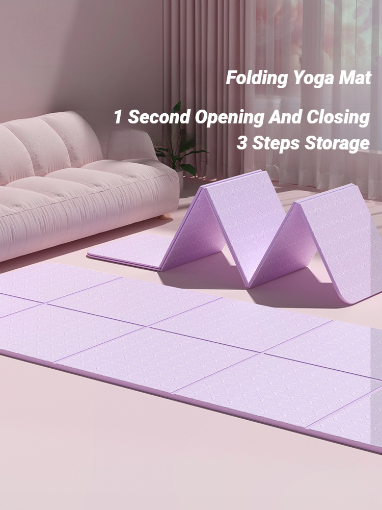 Home Gym Yoga Mat - Foldable Yoga Mat Mute Eco Friendly