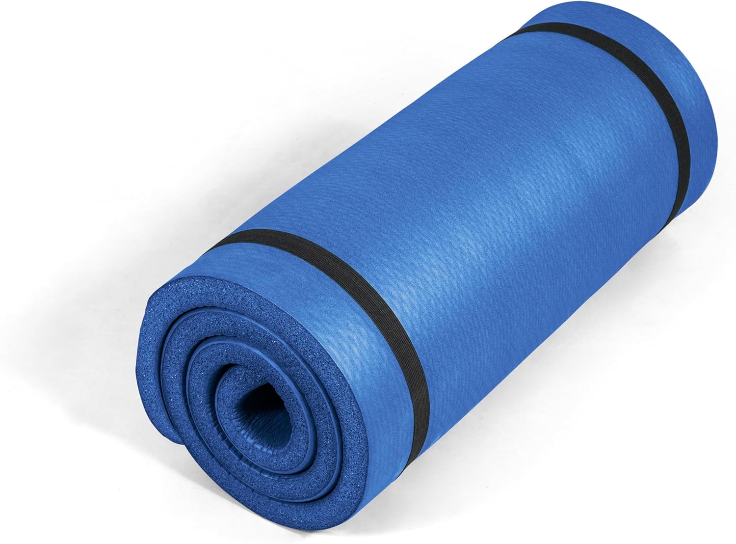 Home Gym Yoga Mat - 1-Inch Thick Yoga Mat, High-Density Non-Slip
