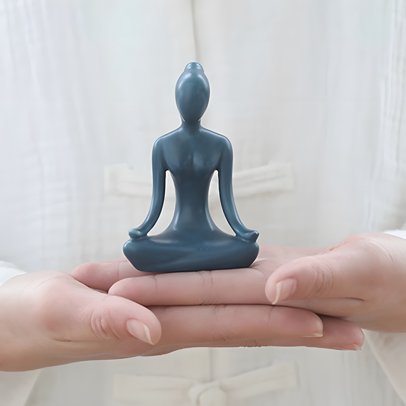 Blue Zen Abstract Yoga Poses G - Home Gym Zen incelemesi ve fiyatı