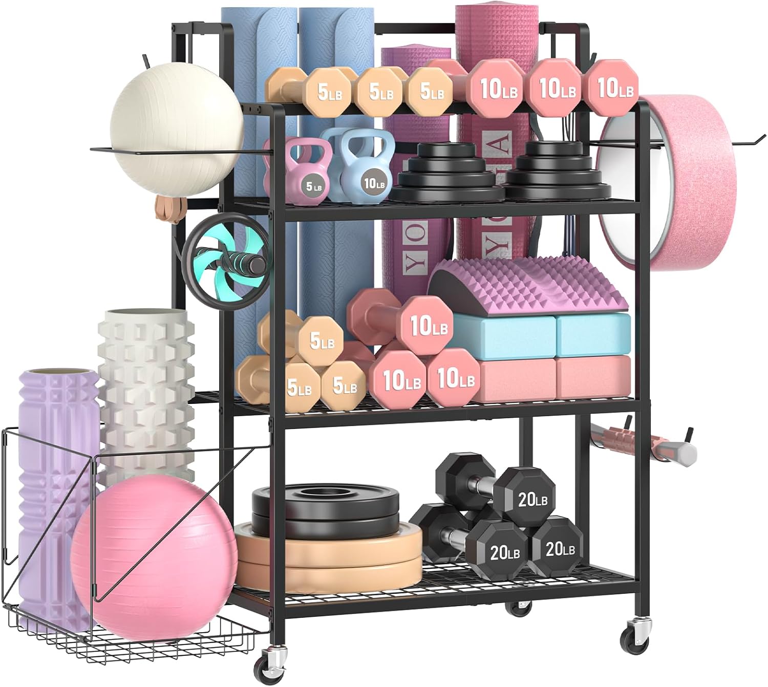 Home Gym Storage, No Material  - Home Gym Workout Equipment incelemesi ve fiyatı