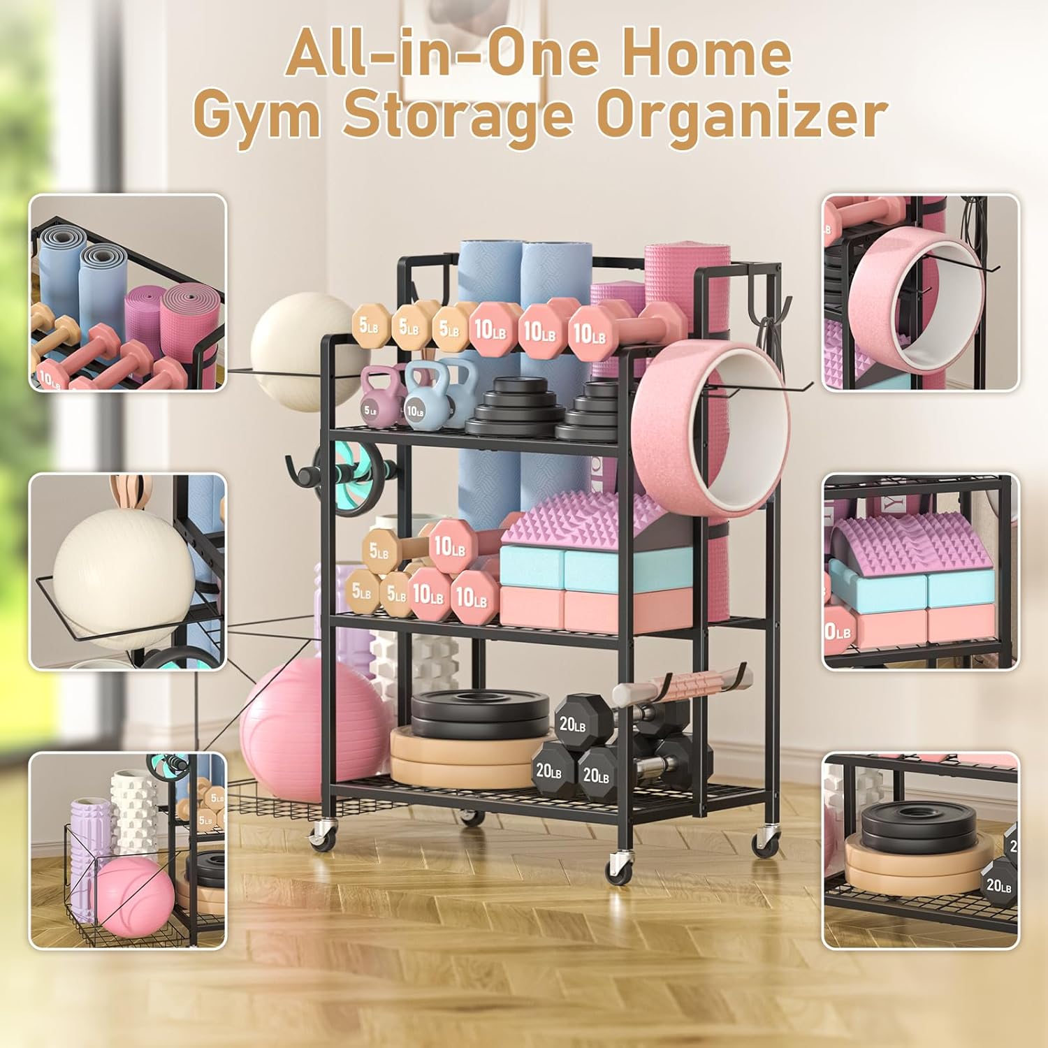 Home Gym Storage, No Material  - Home Gym Workout Equipment incelemesi ve fiyatı