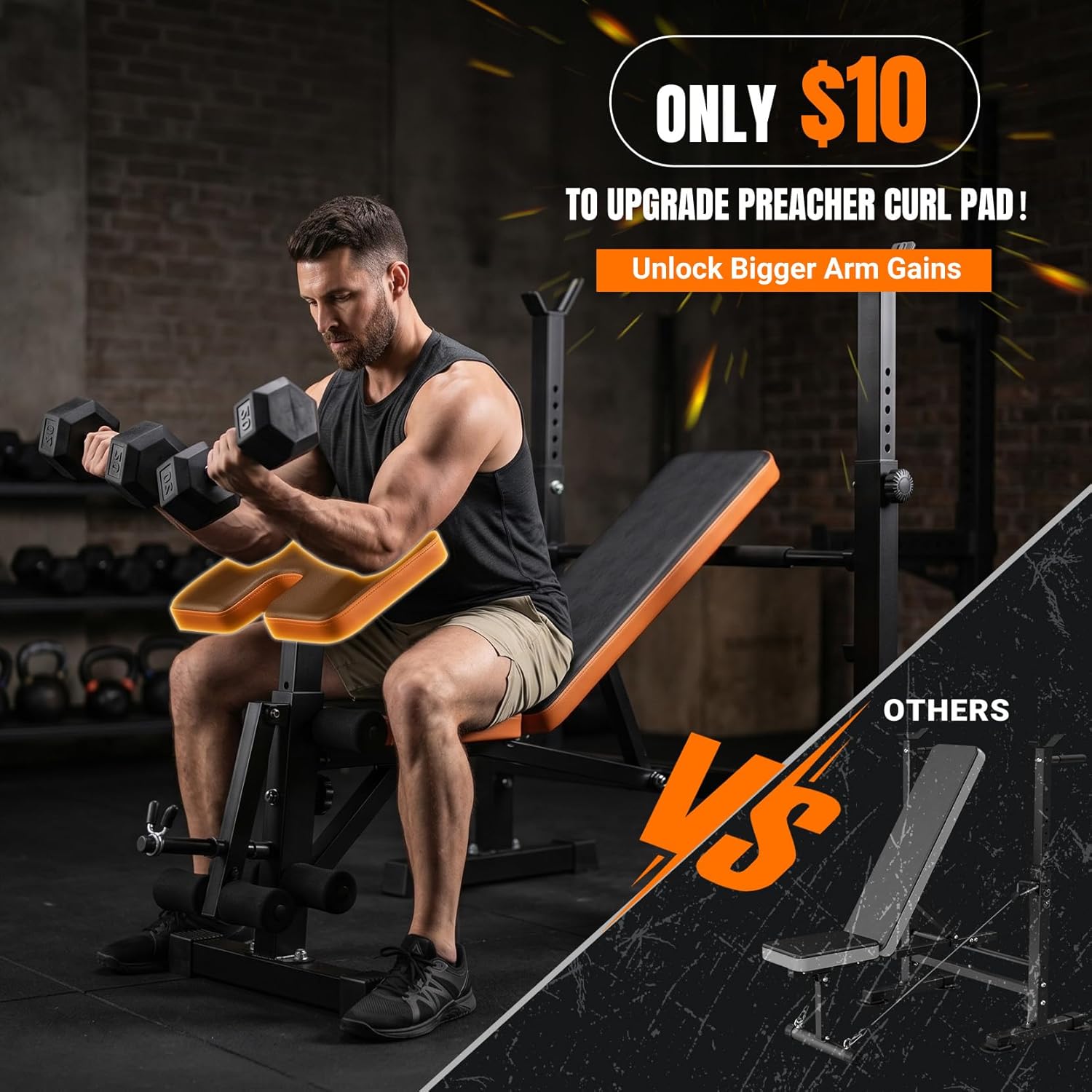 6-in-1 Space Saving Weight Ben - Home Gym Bench incelemesi ve fiyatı