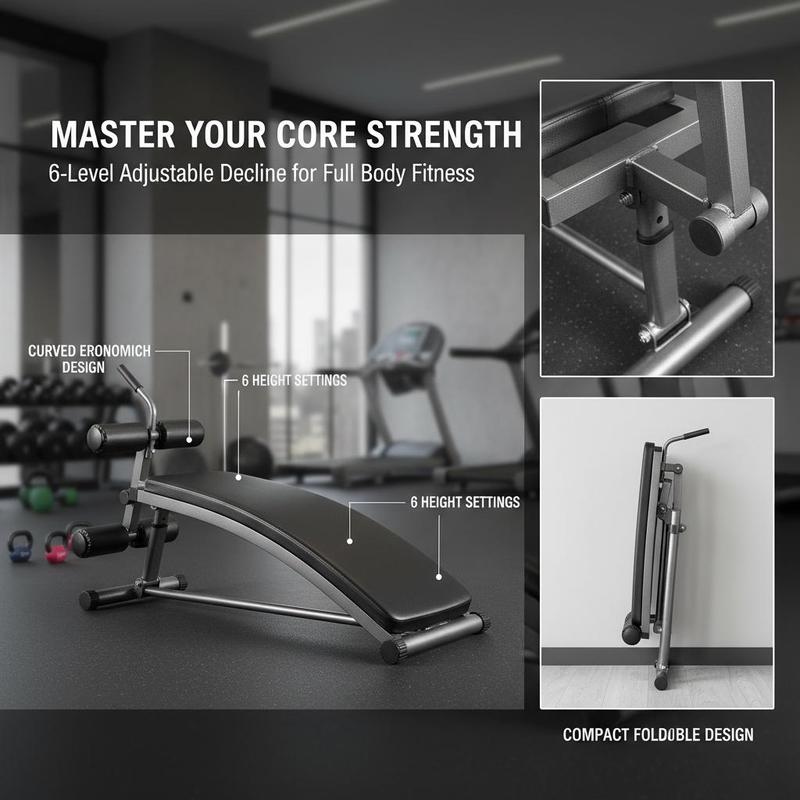 Adjustable Decline Abdominal B - Home Gym Workout Equipment incelemesi ve fiyatı