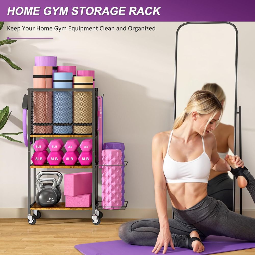 Yoga Mat Storage Holder, Home  - Home Gym Yoga Mat incelemesi ve fiyatı