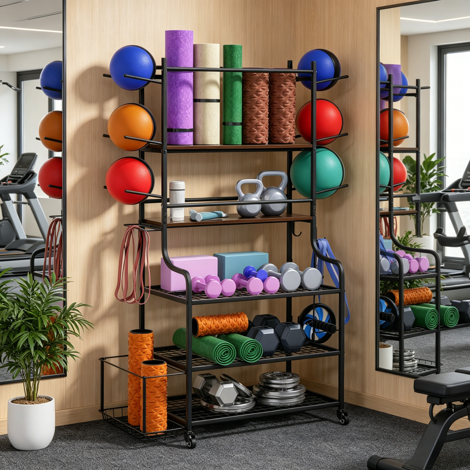 Yoga Mat Storage Rack Home Gym - Home Gym Yoga Mat incelemesi ve fiyatı
