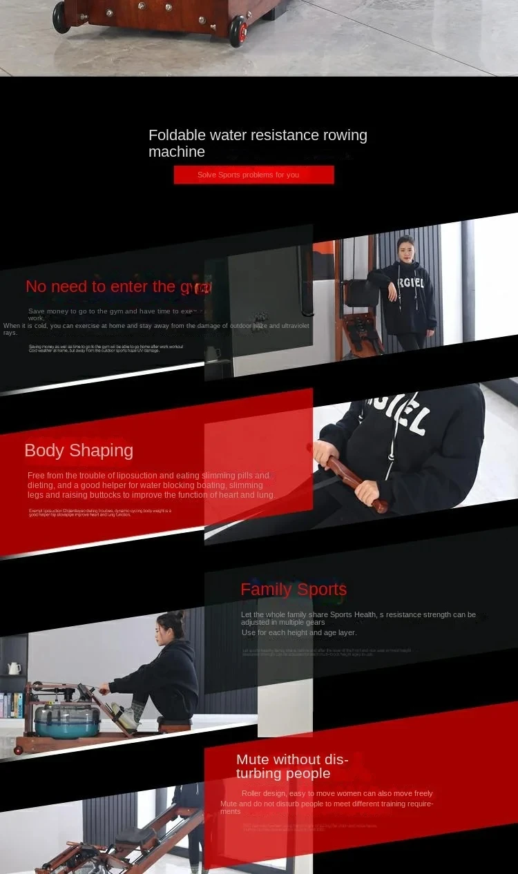 Water Resistance Rowing Machin - Home Gym House incelemesi ve fiyatı