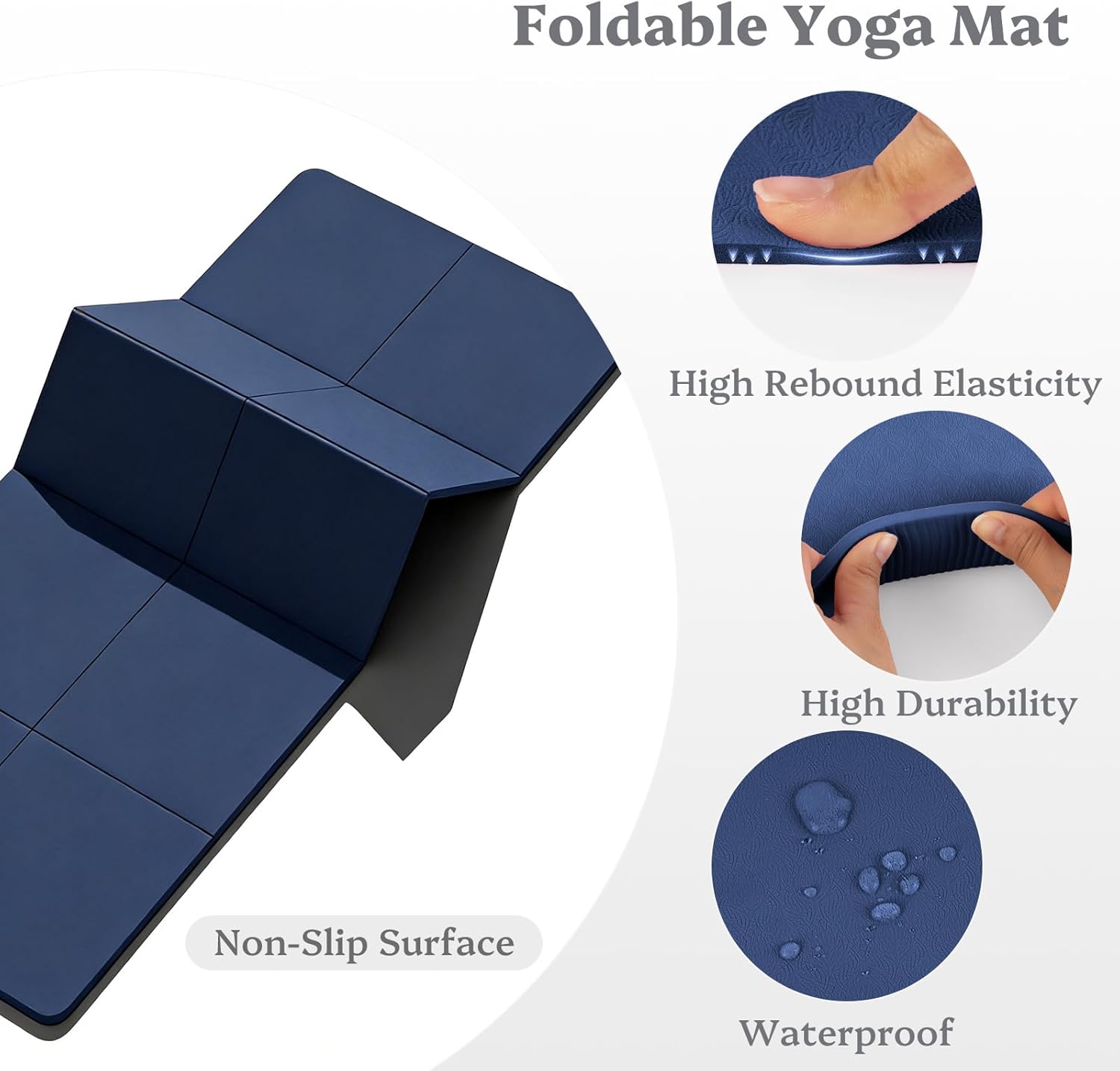 Foldable Yoga Mat Non Slip, 72 - Home Gym Yoga Mat incelemesi ve fiyatı