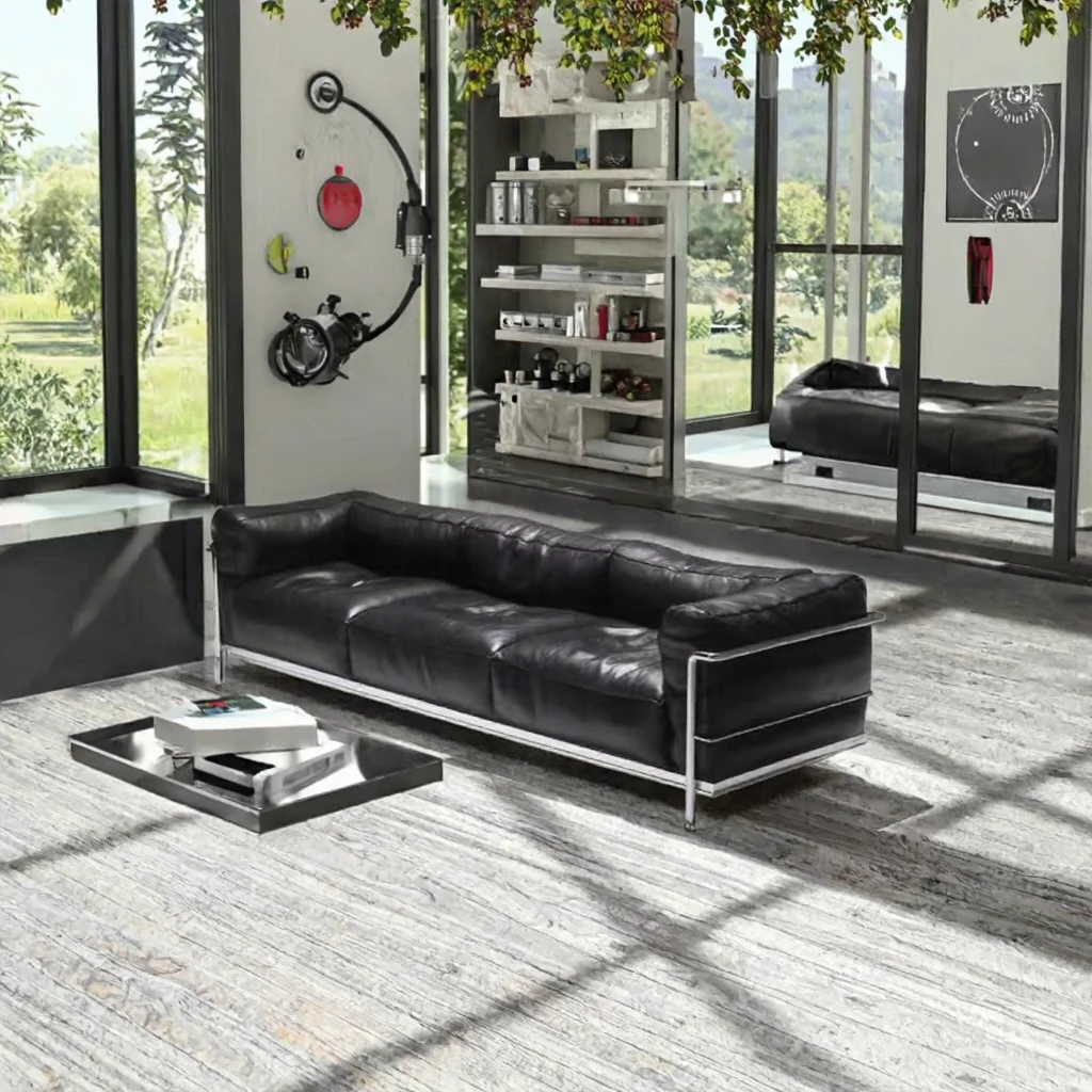 Italian luxury leather recline - Home Gym In Apartment incelemesi ve fiyatı