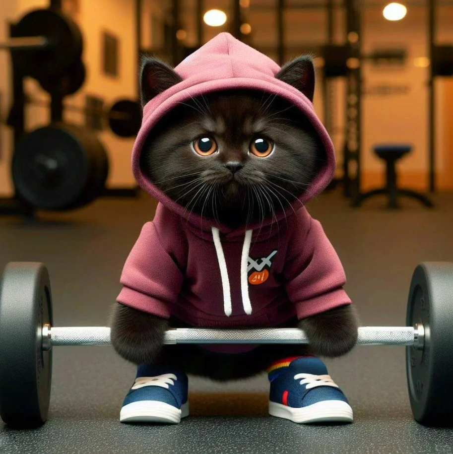 Cat Sculpture Cute Fitness Scu - Home Gym House incelemesi ve fiyatı
