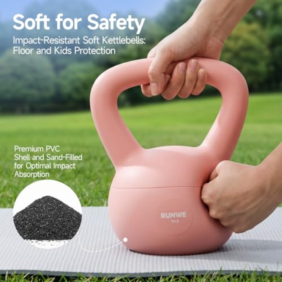Soft Kettlebell for Women 15lb - Home Gym In Apartment incelemesi ve fiyatı