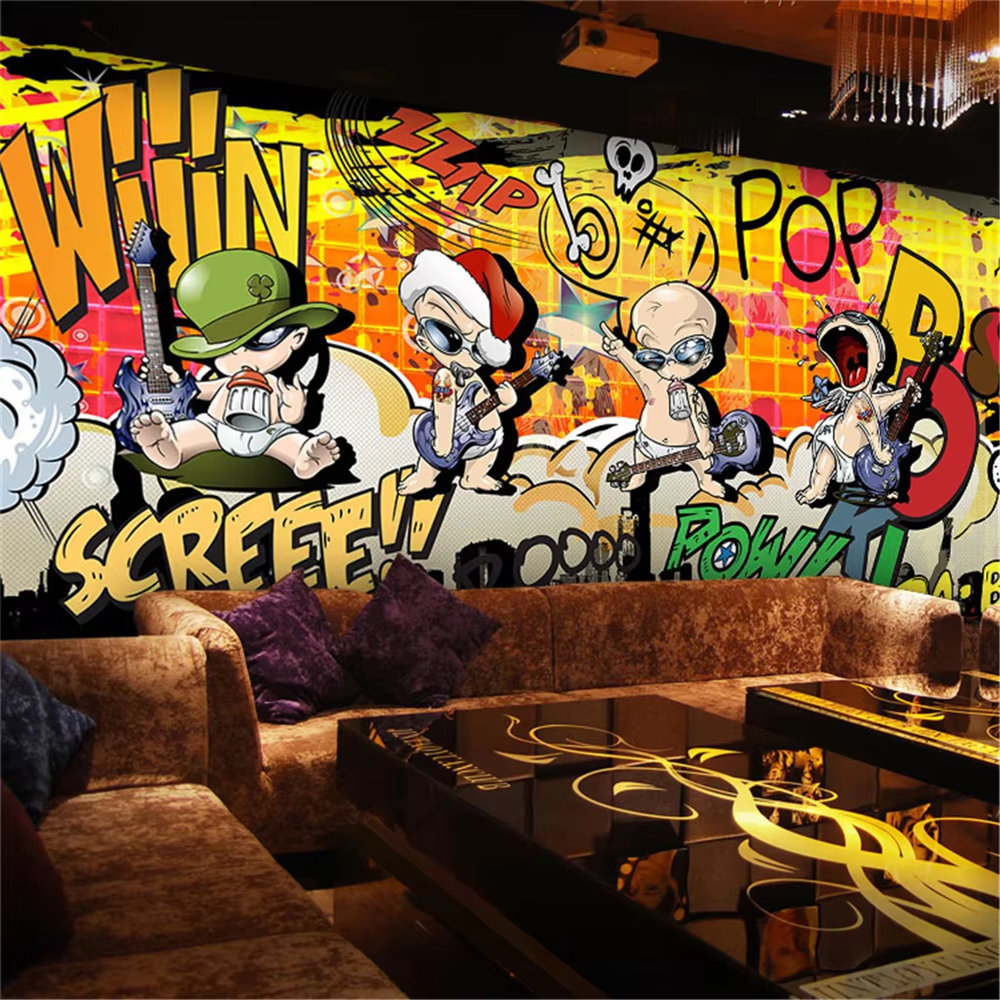 Custom papel de parede 3D Musi - Home Gym House incelemesi ve fiyatı