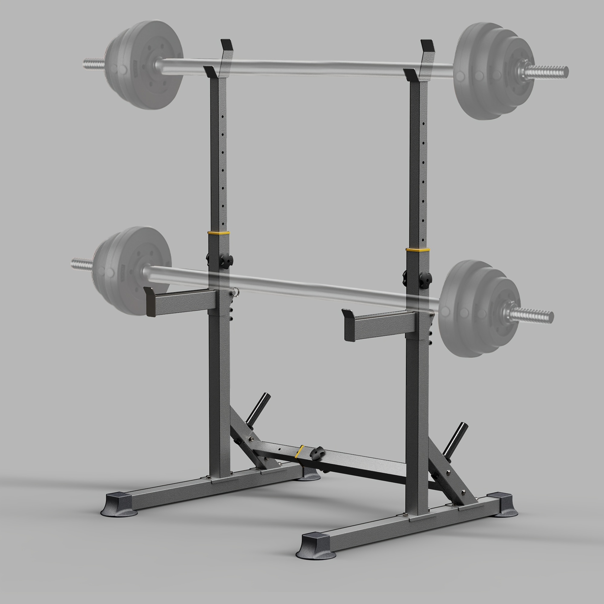 1 Squat Stand With Barbell Wei - Home Gym Bench incelemesi ve fiyatı