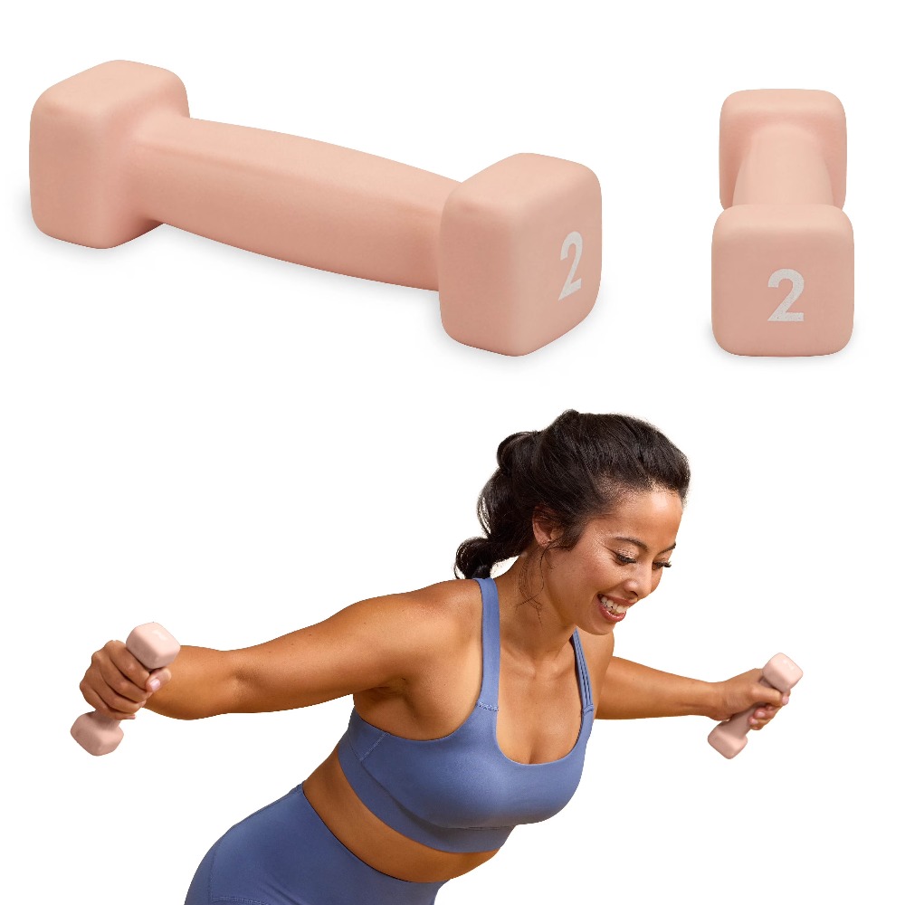 Neoprene Coated 2 Pound Dumbbe - Home Gym Workout Equipment incelemesi ve fiyatı