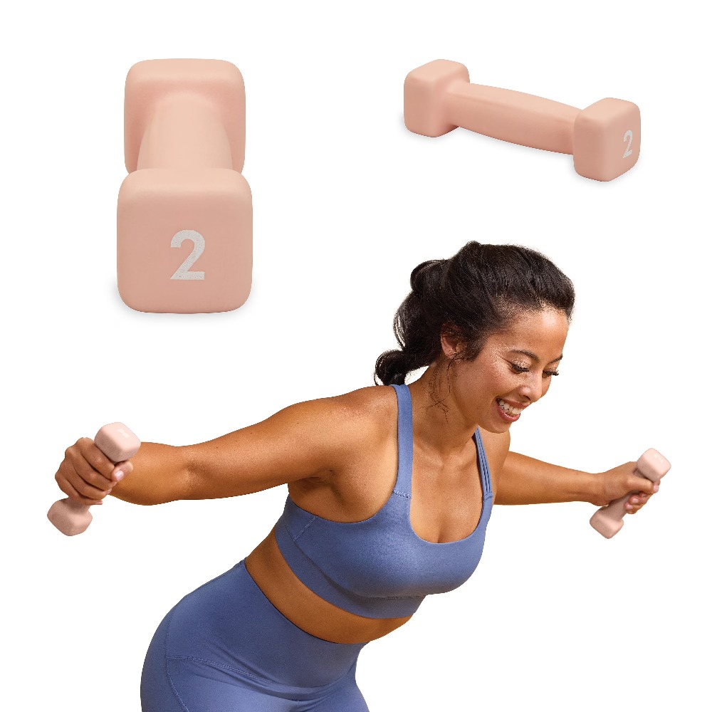 Neoprene Coated 2 Pound Dumbbe - Home Gym Workout Equipment incelemesi ve fiyatı