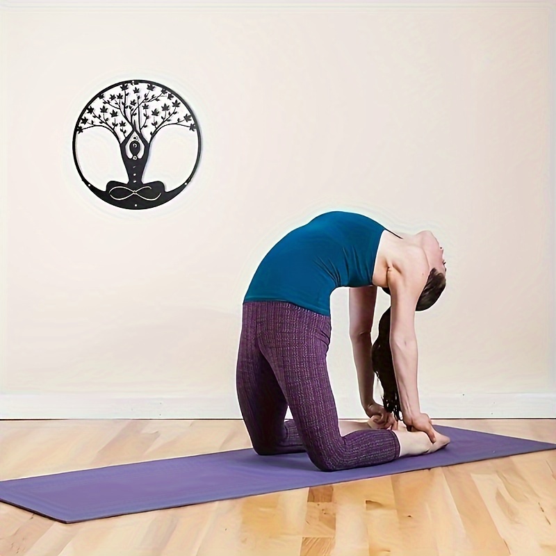 Yoga Meditation Metal Wall Dec - Home Gym Zen incelemesi ve fiyatı