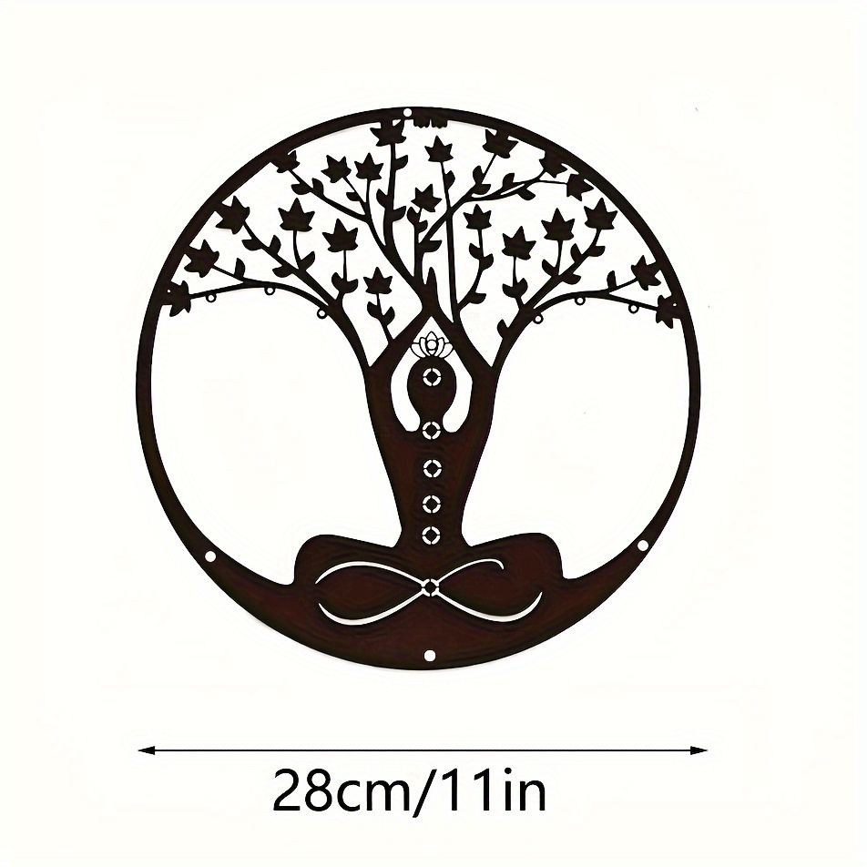 Yoga Meditation Metal Wall Dec - Home Gym Zen incelemesi ve fiyatı